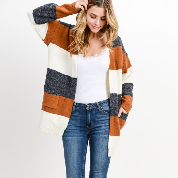 Boujee Boutique Sweaters - 1 LEFT Mari Simple Chic Sweater Cardigan